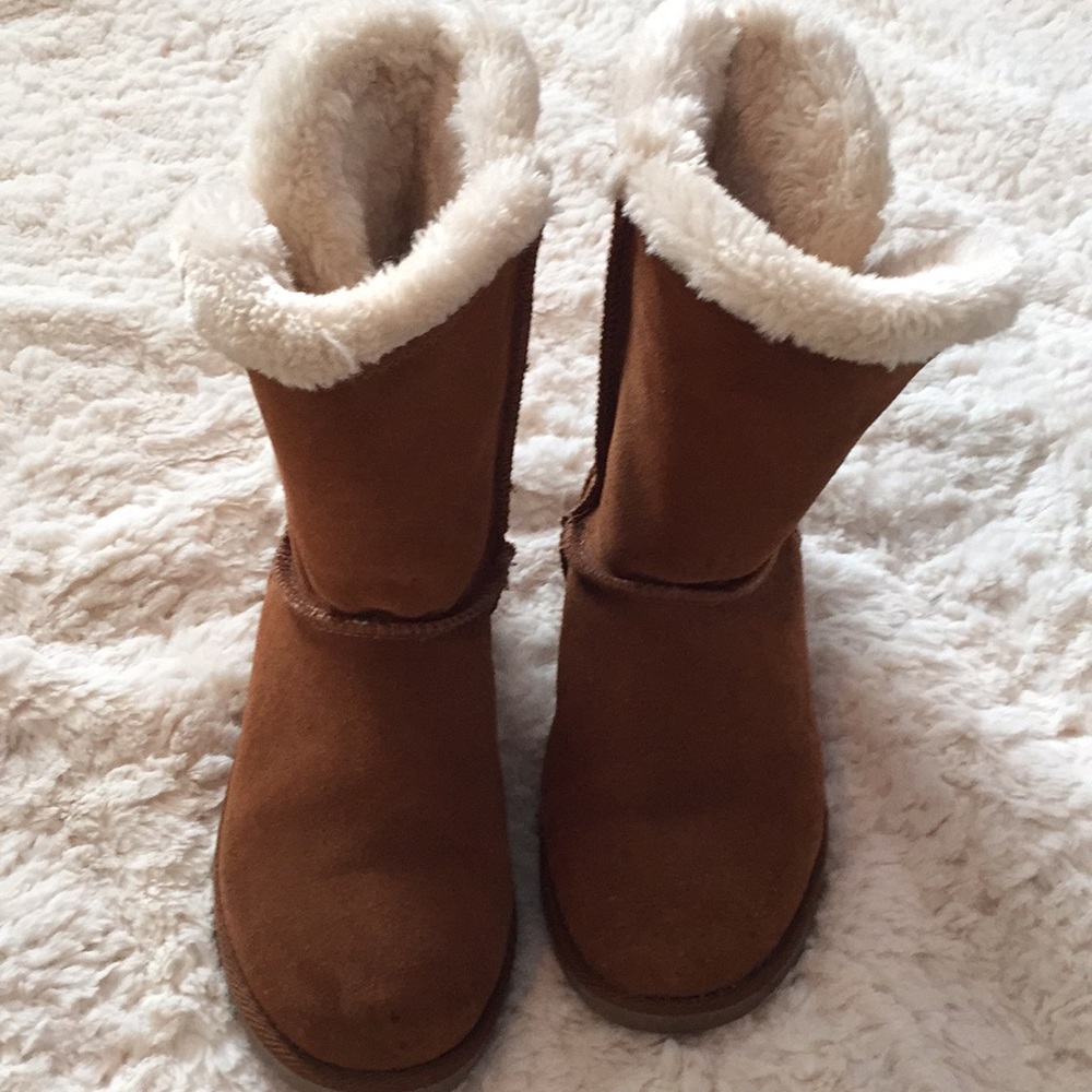 Warm n Toasty faux wool lined boots